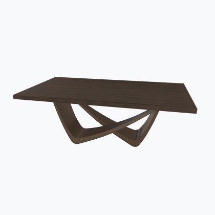 Bontempi Bach Rectangular Fix Dining Table | 200cm Bontempi Bach Rectangular Fix Dining Table | 200cm