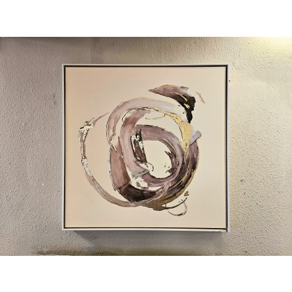 Opal Abstract Art (82cm x 82xcm)