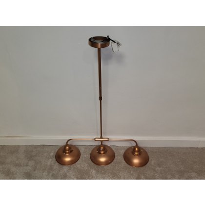 darLight Dynamo 3 light copper pendant