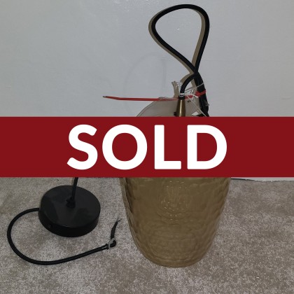 Light & Living Delica Hanging Lamp Glass Antique Bronze