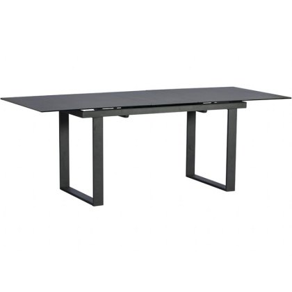 Santiago Dark Grey Extending Dining Table