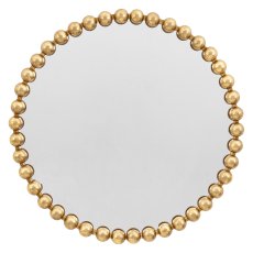 Ceretti Round Mirror Gold Ceretti Round Mirror Gold