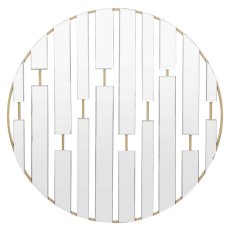 Chertsey Round Mirror Champagne Chertsey Round Mirror Champagne