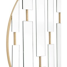 Chertsey Round Mirror Champagne Chertsey Round Mirror Champagne