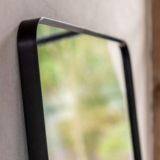 Gallery Direct Holworth Mirror, XL, Black