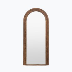 Hoxton Dark Wood Arched Mirror Hoxton Dark Wood Arched Mirror