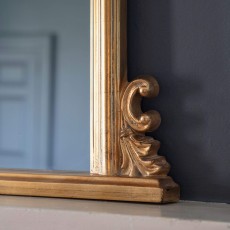 Gallery Direct Thornby Mirror Gold
