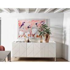 Bontempi Pica 202cm Sideboard Veneer Wood