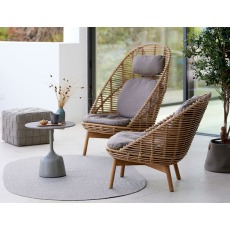 Cane-line Hive Highback Chair W/Teak Legs