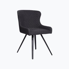 Amine Dining Chair | Grey PU