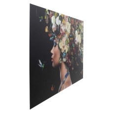 Bunch of Flowers Glass Picture