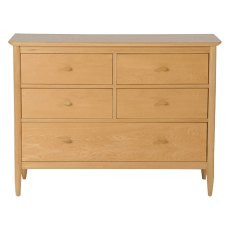 Ercol Teramo 5 Drawer Wide Chest