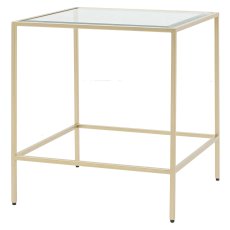 Gallery Direct Rothbury Champagne Side Table