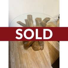 Root Round Lamp Table