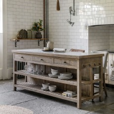 Gallery Direct Vancouver Kitchen Island, Large