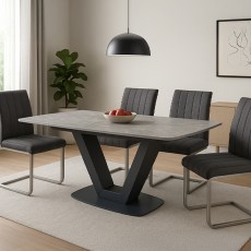 Tanaro Ceramic Extending Dining Table | 180-220cm