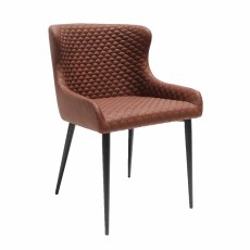 Versa Dining Chair in Tan PU Versa Dining Chair in Tan PU