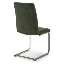 Venjakob Emira Dining Chair Stainless Steel Optic