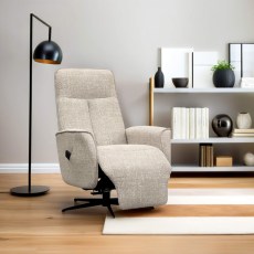 G Plan Odense Elevate Power Headrest Black