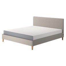 Tempur Harlington King Bedframe- Flax