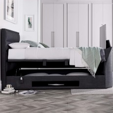 Florence Double TV Ottoman Bed Florence Double TV Ottoman Bed