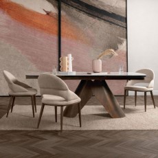 Blaire Ceramic Extending Dining Table | 180-260cm