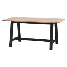 Gallery Direct Eton Trestle Table Meteor