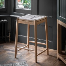 Gallery Direct Eton Rope Stool Gallery Direct Eton Rope Stool