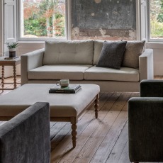 Gallery Direct Whitwell Light Grey 3 Seater Sofa
