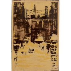 Artistas Golden Framed Picture