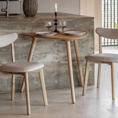 Gallery Direct Hatfield Small Natural Dining Table