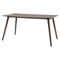 Gallery Direct Hatfield Dining Table – Smoked Finish