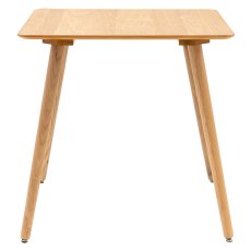 Gallery Direct Hatfield Square Dining Table, Natural Gallery Direct Hatfield Square Dining Table, Natural