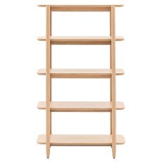 Gallery Direct Hatfield Natural Tall Open Display Gallery Direct Hatfield Natural Tall Open Display