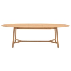 Gallery Direct Madrid Extending Dining Table, Oak Gallery Direct Madrid Extending Dining Table, Oak