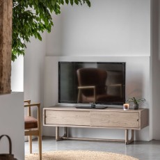 Gallery Direct Craft Media Unit, Smoked