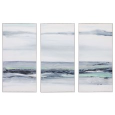 Clouded View Framed Canvas Set of 3