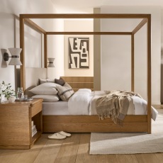 Huxtable 4 Poster King Bedframe