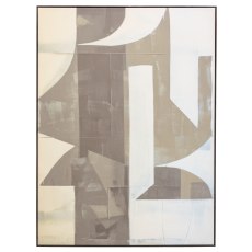 Betong Abstract Framed Canvas