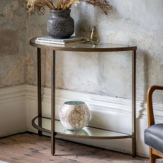 Gallery Direct Hudson Bronze Console Table
