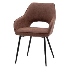 Gallery Direct Ivorra Brown Dining Chair