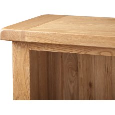 Hemingford 30 Oak Wide Bookcase