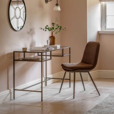 Gallery Direct Rothbury Bronze Desk Gallery Direct Rothbury Bronze Desk