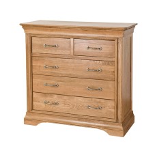 Padbury Oak 2 Over 3 Chest of Drawers Padbury Oak 2 Over 3 Chest of Drawers