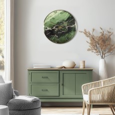 Oyster Emerald Wall Clock