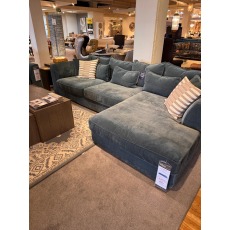 LONG FARM CHAISE SOFA GROUP, SNUGGLER & SCATTER CUSHIONS