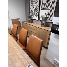 CLIFTON EXTENDING DINING TABLE WITH LEAF & 3 X BONITA CHAIRS CLIFTON EXTENDING DINING TABLE WITH LEAF & 3 X BONITA CHAIRS