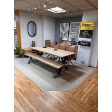 CLIFTON EXTENDING DINING TABLE WITH LEAF & 3 X BONITA CHAIRS CLIFTON EXTENDING DINING TABLE WITH LEAF & 3 X BONITA CHAIRS