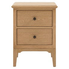 Gallery Direct Malvern Bedroom 2 Drawer Bedside