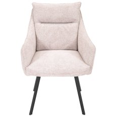 Toronto Extending Table + 4 Fifi Fabric Dining Chairs (Fabric 4)